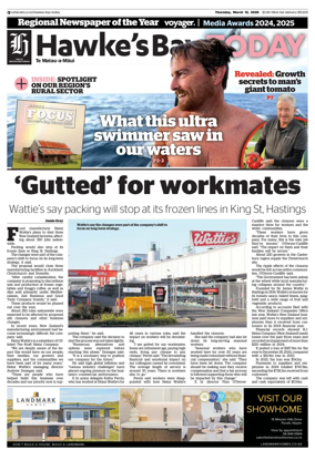 Cover of Hawke's Bay Today