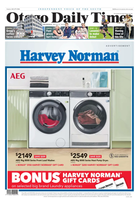 Cover of Otago Daily Times