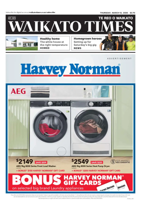 Cover of Waikato Times