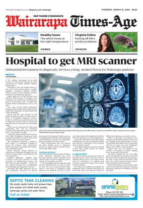 Cover of Wairarapa Times-Age (NZ)
