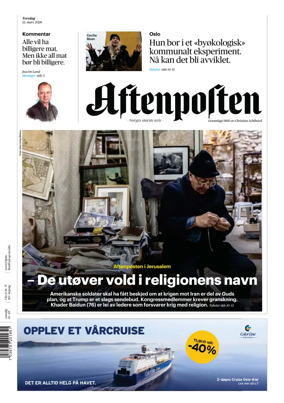 Cover of Aftenposten