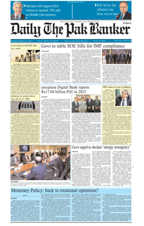 Cover of The Pak Banker