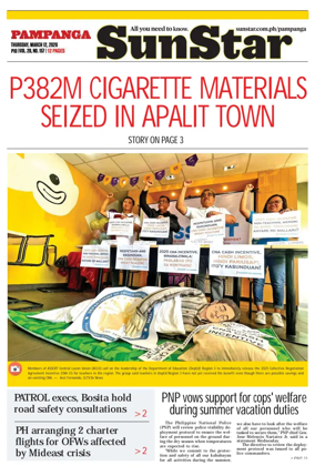 Cover of Sun.Star Pampanga