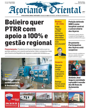 Cover of Acoriano Oriental