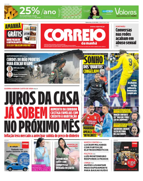 Cover of Correio da Manha