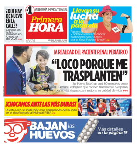 Cover of Primera Hora