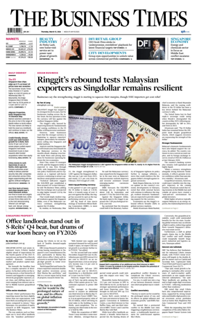 Cover of The Business Times