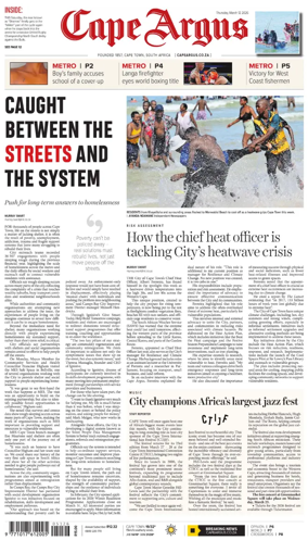 Cover of Cape Argus (PM Edition)