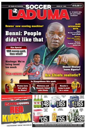 Cover of Soccer Laduma
