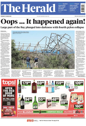 Cover of The Herald (South Africa)