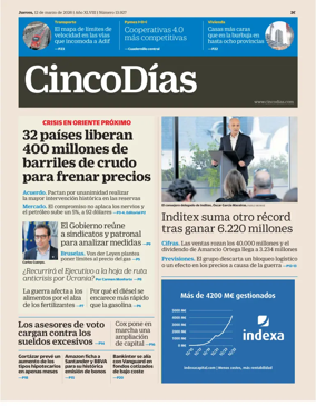 Cover of Cinco Dias