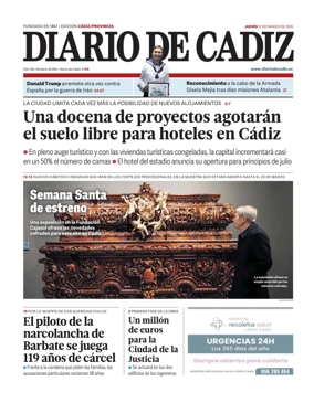 Cover of Diario de Cadiz