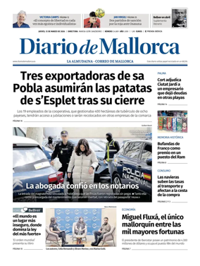 Cover of Diario de Mallorca