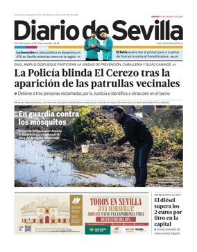 Cover of Diario de Sevilla
