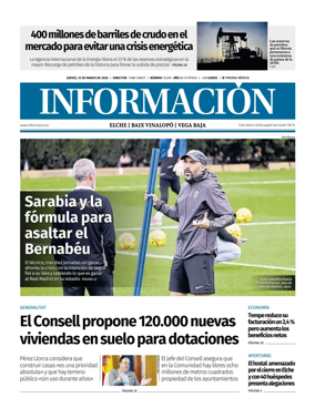 Cover of Diario Informacion (Elche y Vega Baja)