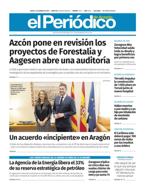 Cover of El Periodico Aragon