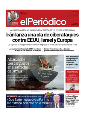 Cover of El Periodico - Castellano