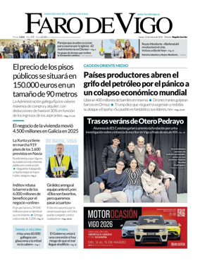 Cover of Faro de Vigo