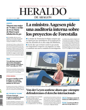 Cover of Heraldo de Aragon