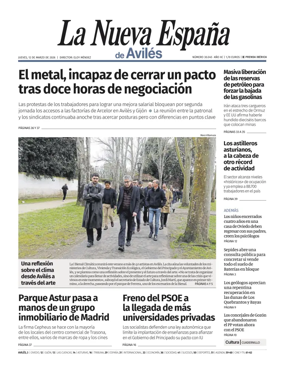Cover of La Nueva Espana (Aviles)