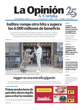 Cover of La Opinion de A Coruna
