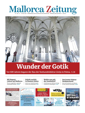 Cover of Mallorca Zeitung