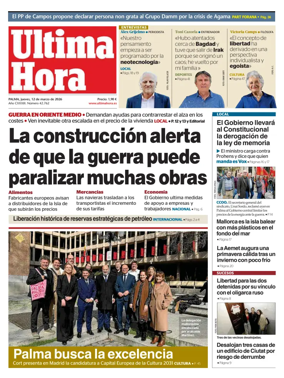 Cover of Ultima Hora
