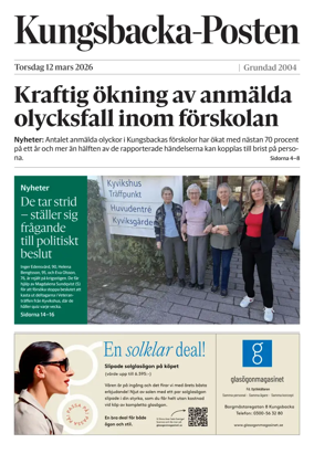 Cover of Kungsbacka-Posten
