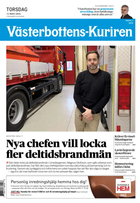 Cover of Vasterbottens-Kuriren
