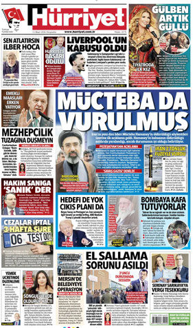 Cover of Hurriyet