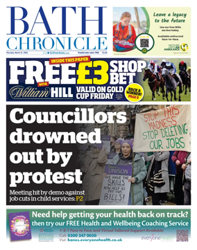 Cover of Bath Chronicle