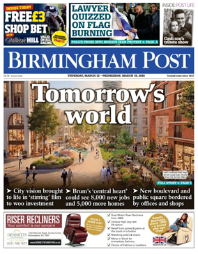 Cover of Birmingham Post