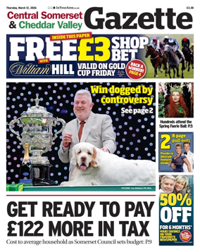 Cover of Central Somerset & Cheddar Valley Gazette