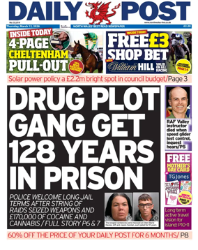 Cover of Daily Post (North Wales)