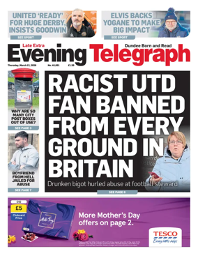 Cover of Evening Telegraph (First Edition)