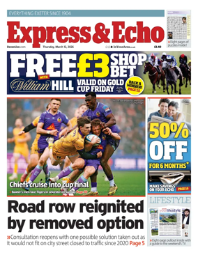 Cover of Express & Echo (City & East Devon Edition)