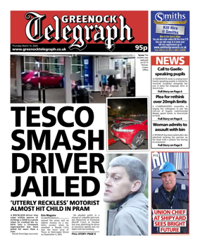 Cover of Greenock Telegraph