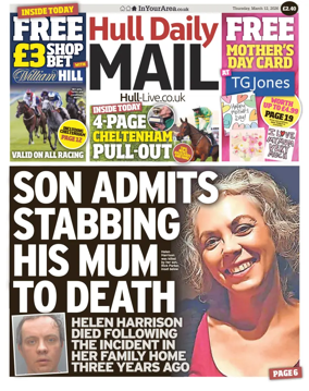 Cover of Hull Daily Mail