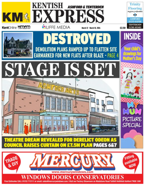 Cover of Kentish Express Ashford & District