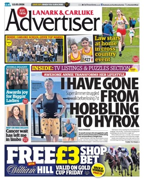 Cover of Lanark & Carluke Advertiser