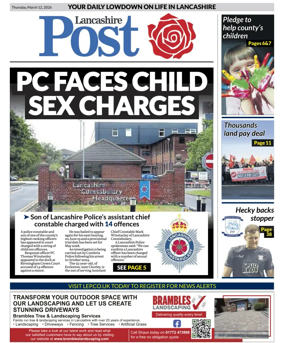 Cover of Lancashire Evening Post