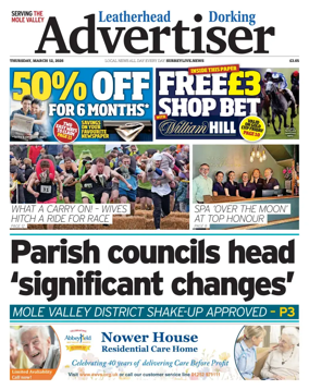 Cover of Leatherhead & Dorking Advertiser