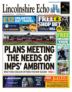 Cover of Lincolnshire Echo