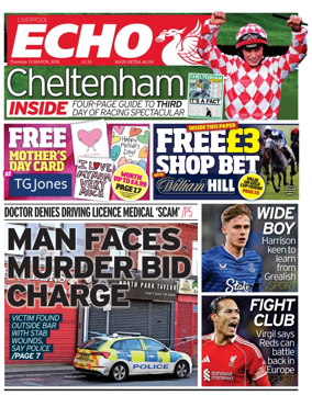 Cover of Liverpool Echo