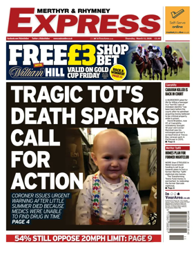 Cover of Merthyr Express