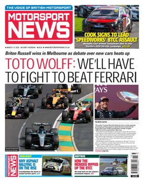 Cover of Motorsport News