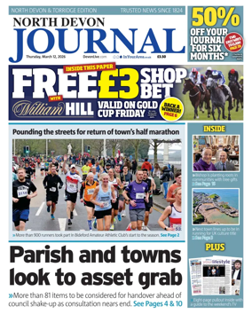 Cover of North Devon Journal