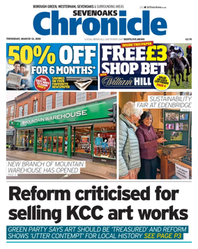 Cover of Sevenoaks Chronicle