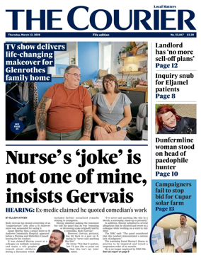 Cover of The Courier & Advertiser (Fife Edition)