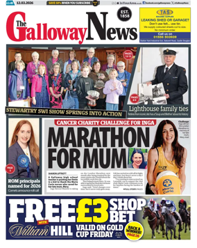 Cover of The Galloway News